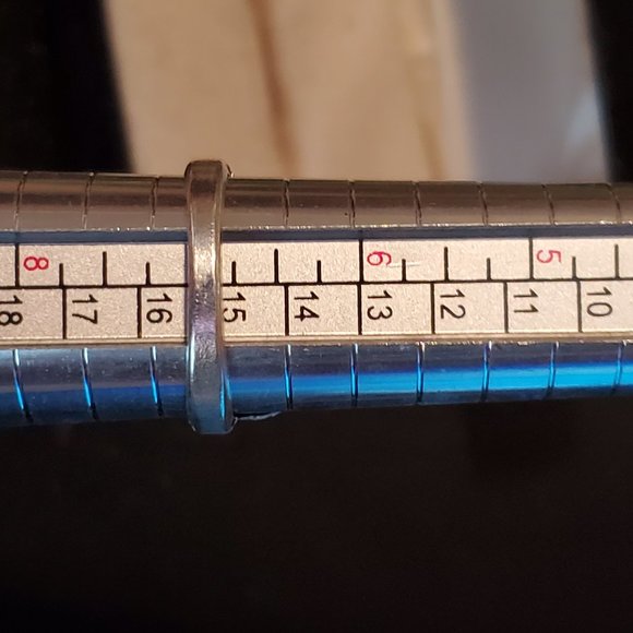 Size 7 Stainless Steel Ring Tribal Theme Unisex - Picture 3 of 3